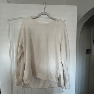 Cream Coaster Luxe Recover Sweatshirt Size L